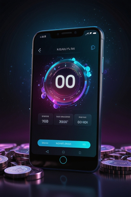 Smartphone con app casinò Boomerang Bet